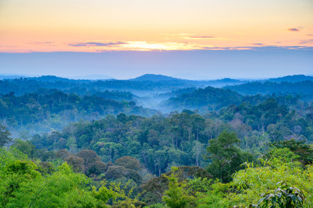 Phukho Sunrise Viewpoint at Namnao National Park, Phetchabun Province, Thailand