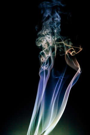 smoke abstract backgroundの写真素材