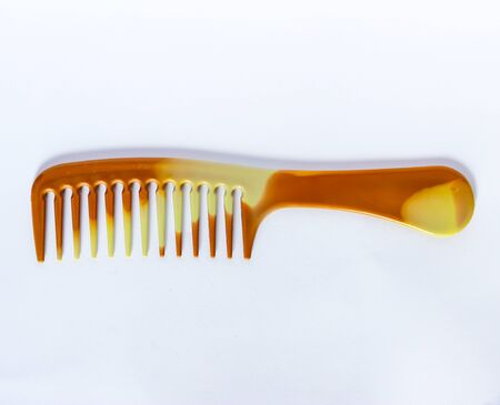 comb isolated on white backgroundの写真素材