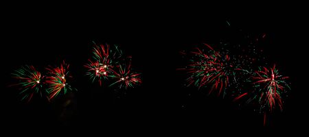 Colorful fireworks