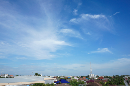 Clouds on the skyの写真素材