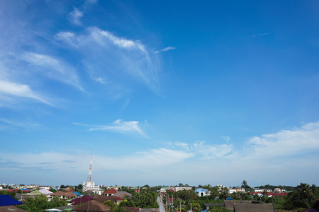 Clouds on the skyの写真素材