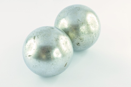 Patanque ball he outdoor sport game born in France の写真素材