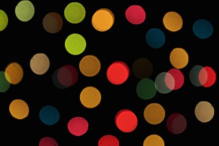 Abstract circular bokeh backgroundの写真素材