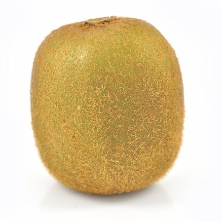 Kiwi fruit isolated on white background の写真素材
