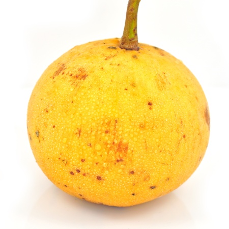 fresh Santol fruit isolated on white background