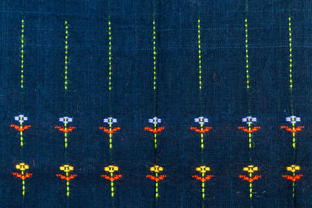 Abstract texture of Thailand textile