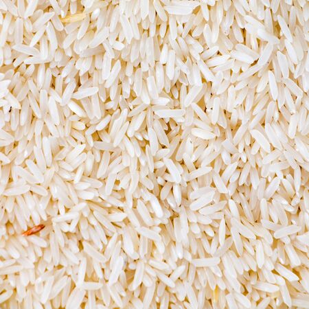 uncooked white rice background.の写真素材