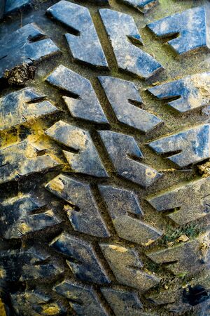 tire textureの写真素材