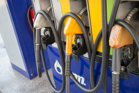 PTT is largest oil company in Thailandのeditorial素材