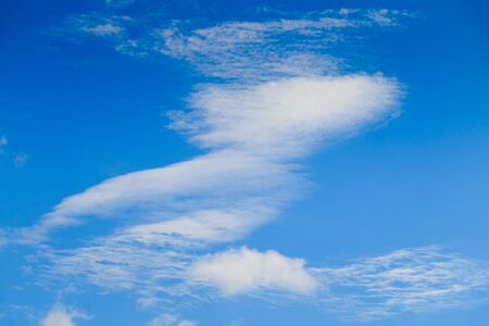 Blue-sky on sunny dayの写真素材