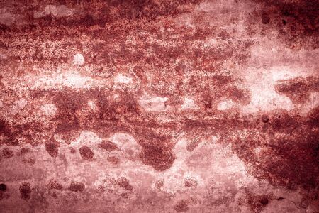 Rusted galvanized iron plate