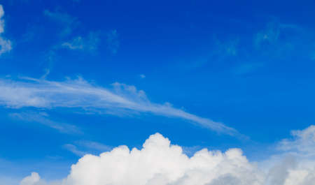 Blue-sky with clouds