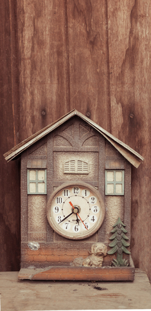 Vintage clockの写真素材