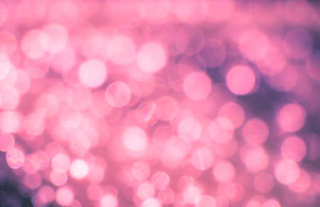 Abstract pink bokeh light for backgroundの写真素材