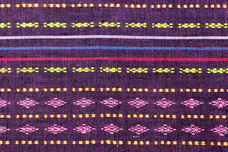 Texture of Thai silk pattern, Thailand textile styleの写真素材