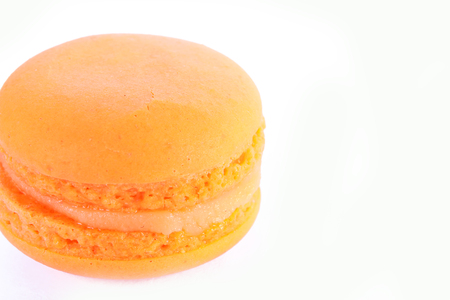 macaroon on white backgroundの写真素材