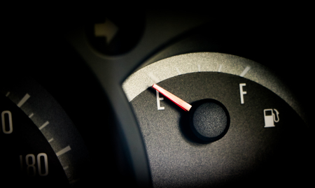 Car speed meter close-upの写真素材