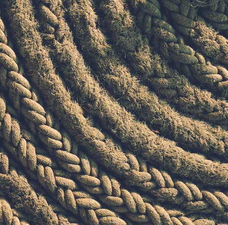 Grunge rope, rope background, rope texture, rope spiral close up, Abstract rope texture background.