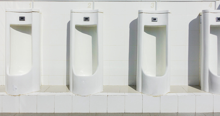 Clean Men's toiletの写真素材