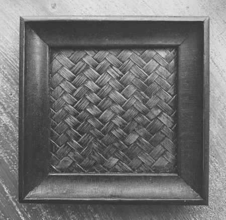 Close up old brown bamboo texture background