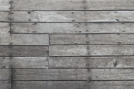 Close up top view of rustic wooden table texture backgroundの写真素材