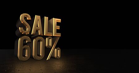 Luxury Design Promotion Sale - 3d Renderingの写真素材