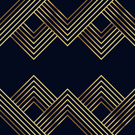 Luxury Geometric Gold Backgroundのイラスト素材