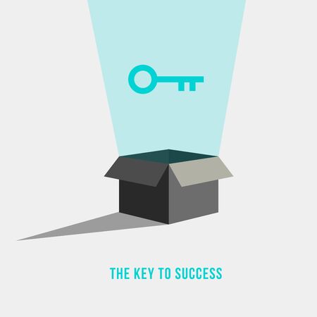 the key to successのイラスト素材
