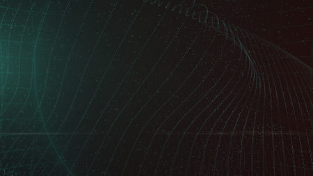 Futuristic Particles Abstract Background - Creative Design Element.の写真素材