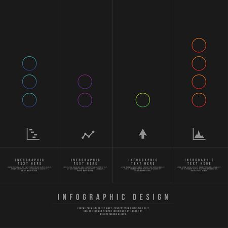 Vector infographic templateのイラスト素材