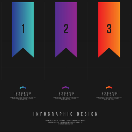 Vector infographic templateのイラスト素材