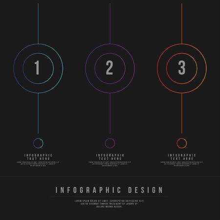 Vector infographic templateのイラスト素材