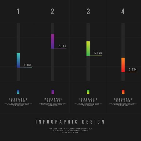 Vector infographic templateのイラスト素材