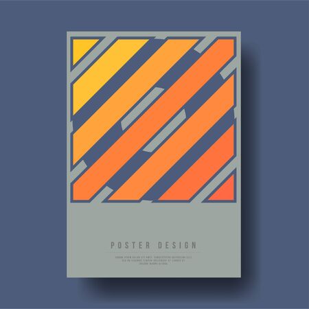 Abstract Geometric Shapes Cover Design layout for banners, wallpaper, flyers.のイラスト素材