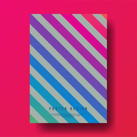 Abstract Geometric Shapes Cover Design layout for banners, wallpaper, flyers, invitation, posters, brochure, voucher discount - Vector illustration templateのイラスト素材