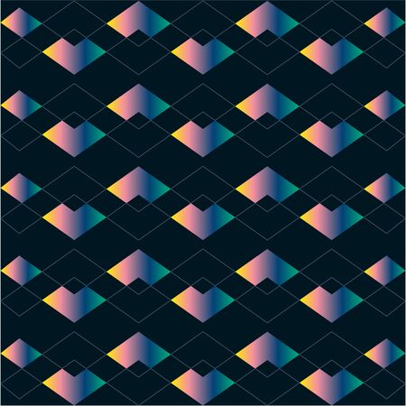 Abstract Vector Background. Geometric Shapes - Creative and Inspiration Designのイラスト素材