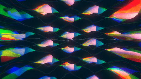 Unique Design Abstract Digital Pixel Noise Glitch Error Video Damage