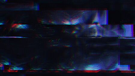 Unique Design Abstract Digital Pixel Noise Glitch Error Video Damageの写真素材