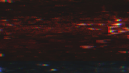 Unique Design Abstract Digital Pixel Noise Glitch Error Video Damage
