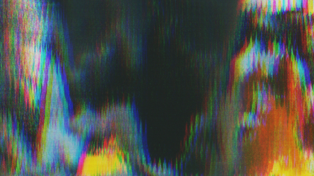 Unique Design Abstract Digital Pixel Noise Glitch Error Video Damage