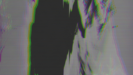 Unique Design Abstract Digital Pixel Noise Glitch Error Video Damageの写真素材