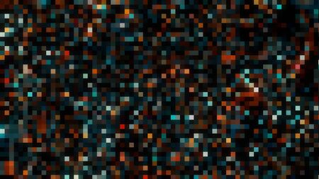 Unique Design Abstract Digital Pixel Noise Glitch Error Video Damage