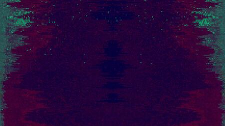 Unique Design Abstract Digital Pixel Noise Glitch Error Video Damage