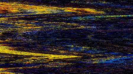 Unique Design Abstract Digital Pixel Noise Glitch Error Video Damageの写真素材
