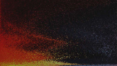 Unique Design Abstract Digital Pixel Noise Glitch Error Video Damage