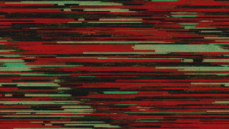 Unique Design Abstract Digital Pixel Noise Glitch Error Video Damage