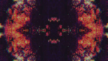 Abstract Futuristic Digital Interface Backgroundの写真素材