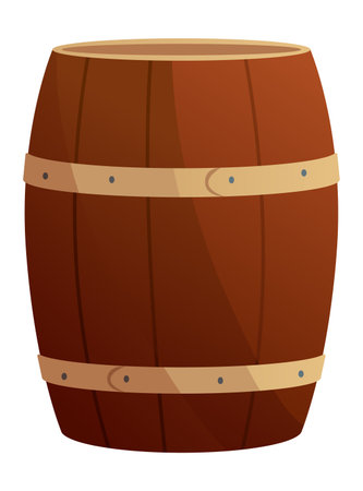 Vector cartoon medieval prison, torture object. Vector element isolated on whiteのイラスト素材