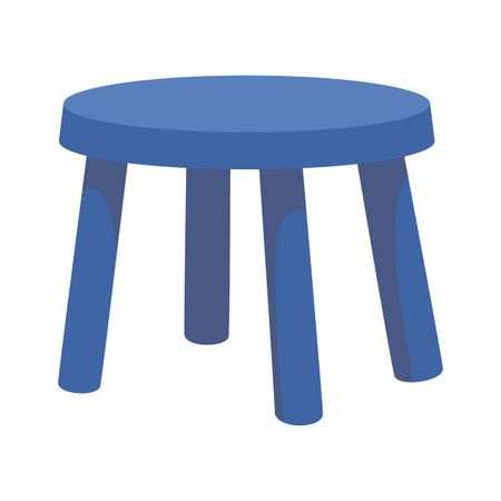 Kindergarten room interior element. Toy for preschool classroom. Nursery item for learning or study place. Flat style cartoon illustrationのイラスト素材